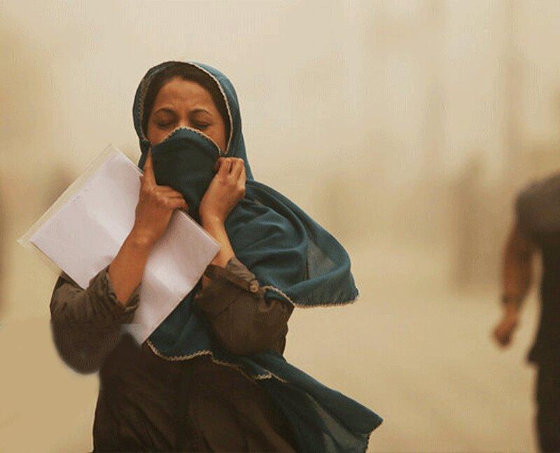 گرد و غبار در آبادان به 5 برابر حد مجاز رسید