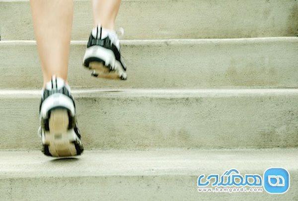 کالری سوزی و قلب سالم با بالا رفتن از پله ها!