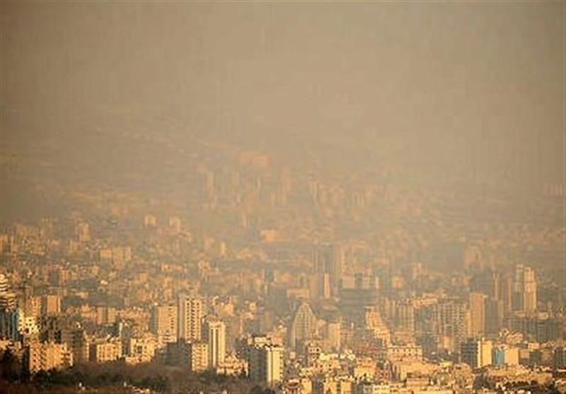 هوای تهران در شرایط ناسالم برای گروه های حساس است هوای تهران در شرایط ناسالم برای گروه های حساس است
