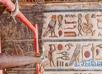 الهه های مصری از زیر لایه های مدفوع پرندگان نمایان شدند